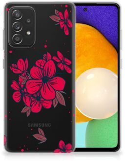 B2Ctelecom Foto hoesje Samsung Galaxy A52 (5G/4G) Telefoon Hoesje Blossom Red