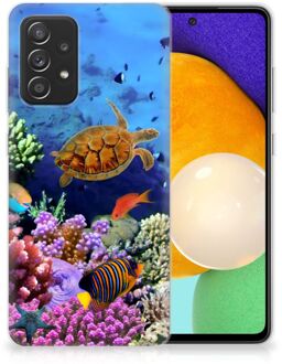 B2Ctelecom Foto hoesje Samsung Galaxy A52 (5G/4G) Telefoon Hoesje Vissen