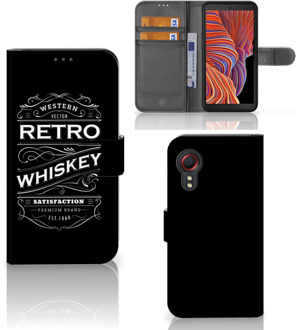 B2Ctelecom Foto hoesje Samsung Galaxy Xcover 5 Telefoonhoesje met Tekst Whiskey