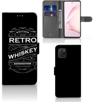 B2Ctelecom Foto hoesje Samsung Note 10 Lite Telefoonhoesje met Tekst Whiskey