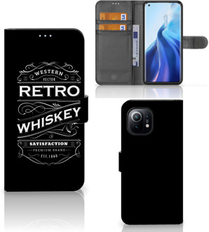 B2Ctelecom Foto hoesje Xiaomi Mi 11 Telefoonhoesje met Tekst Whiskey