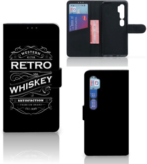 B2Ctelecom Foto hoesje Xiaomi Mi Note 10 Pro Telefoonhoesje met Tekst Whiskey