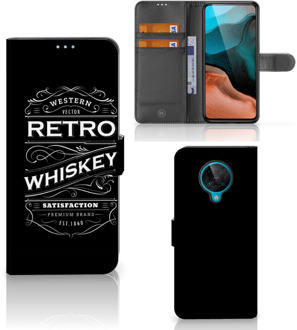 B2Ctelecom Foto hoesje Xiaomi Poco F2 Pro Telefoonhoesje met Tekst Whiskey