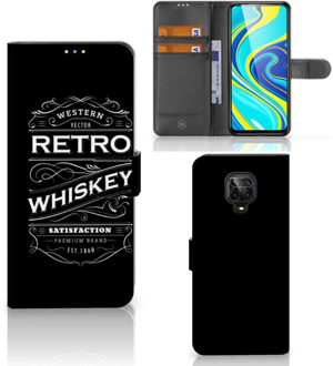 B2Ctelecom Foto hoesje Xiaomi Redmi Note 9 Pro | Note 9S Telefoonhoesje met Tekst Whiskey