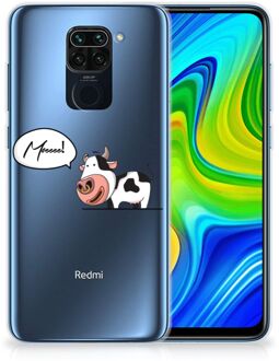 B2Ctelecom Foto hoesje Xiaomi Redmi Note9 Telefoon Hoesje Gepersonaliseerd Cadeau Cow