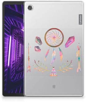 B2Ctelecom Fotohoesje Lenovo Tab M10 Plus Tablet Backcase Boho Dreamcatcher met doorzichte zijkanten