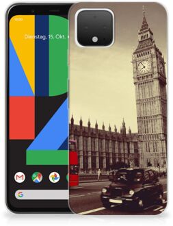 B2Ctelecom Google Pixel 4 Siliconen Back Cover Londen