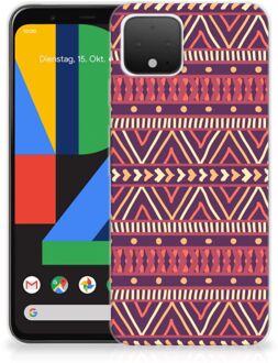 B2Ctelecom Google Pixel 4 TPU bumper Aztec Purple