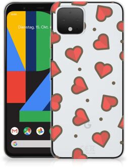 B2Ctelecom Google Pixel 4 TPU bumper Hearts