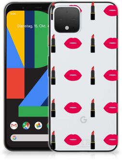 B2Ctelecom Google Pixel 4 TPU bumper Lipstick Kiss