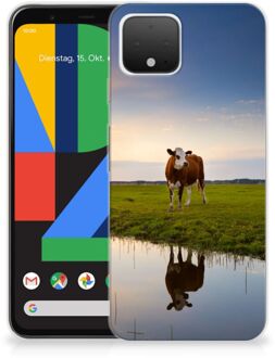 B2Ctelecom Google Pixel 4 TPU Hoesje Koeien