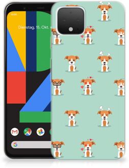 B2Ctelecom Google Pixel 4 TPU Hoesje Pups