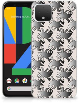 B2Ctelecom Google Pixel 4 TPU Hoesje Salamander Grey