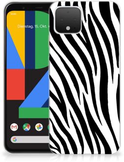 B2Ctelecom Google Pixel 4 TPU Hoesje Zebra