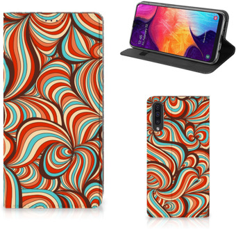 B2Ctelecom GSM Cover Samsung Galaxy A50 Design Retro