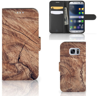 B2Ctelecom GSM Cover Samsung Galaxy S7 Design Tree Trunk