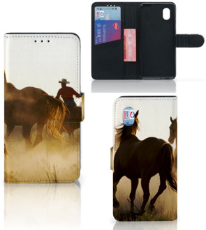 B2Ctelecom GSM Hoesje Alcatel 1B (2020) Bookcase Cowboy