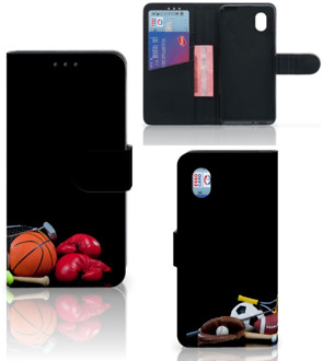 B2Ctelecom GSM Hoesje Alcatel 1B (2020) Bookcover Ontwerpen Voetbal, Tennis, Boxing… Sports