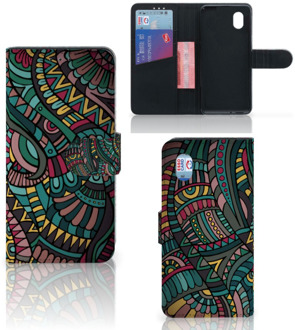 B2Ctelecom GSM Hoesje Alcatel 1B (2020) Flip Case Aztec