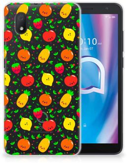 B2Ctelecom GSM Hoesje Alcatel 1B (2020) TPU Bumper Doorzichtig Fruits