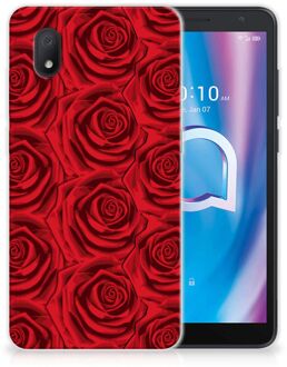 B2Ctelecom GSM Hoesje Alcatel 1B (2020) TPU Bumper Red Roses