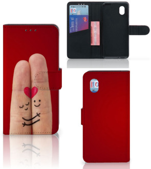 B2Ctelecom GSM Hoesje Alcatel 1B (2020) Wallet Case Cadeau voor Vrouw Liefde