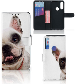 B2Ctelecom GSM Hoesje Alcatel 1S 2020 Bookstyle Case Franse Bulldog