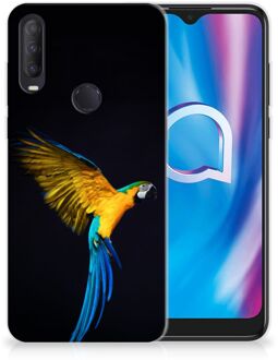 B2Ctelecom GSM Hoesje Alcatel 1S (2020) Bumper Hoesje Papegaai