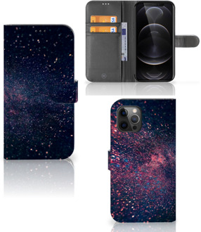 B2Ctelecom GSM Hoesje Apple iPhone 12 Pro Max Flip Cover Stars