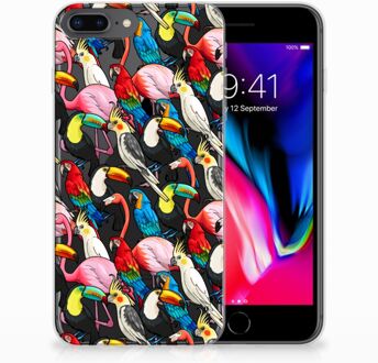 B2Ctelecom GSM Hoesje Backcase iPhone 7 Plus | 8 Plus Birds