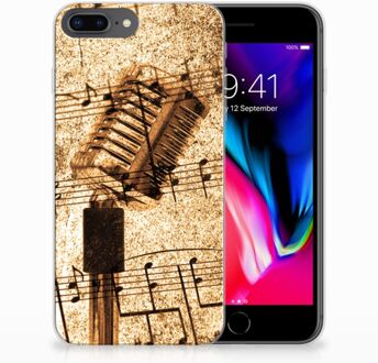 B2Ctelecom GSM Hoesje Backcase iPhone 7 Plus | 8 Plus Bladmuziek