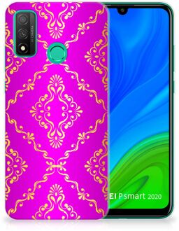 B2Ctelecom GSM Hoesje Huawei P Smart 2020 Beschermhoesje Barok Roze