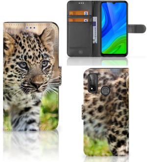 B2Ctelecom GSM Hoesje Huawei P Smart 2020 Beschermhoesje met foto Baby Luipaard