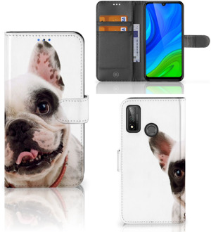 B2Ctelecom GSM Hoesje Huawei P Smart 2020 Bookstyle Case Franse Bulldog