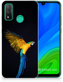 B2Ctelecom GSM Hoesje Huawei P Smart 2020 Bumper Hoesje Papegaai