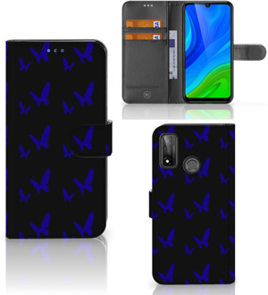 B2Ctelecom GSM Hoesje Huawei P Smart 2020 Flipcase Vlinder Patroon