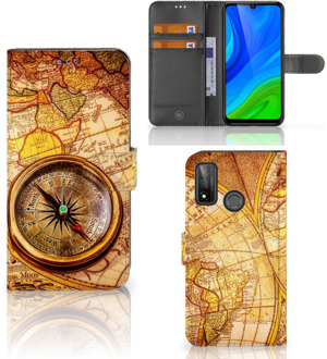 B2Ctelecom GSM Hoesje Huawei P Smart 2020 Magnet Case Kompas