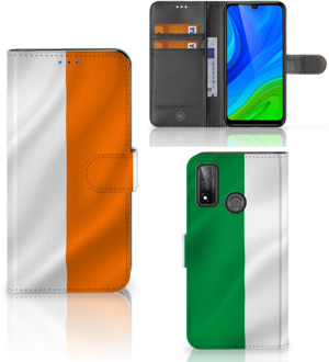 B2Ctelecom GSM Hoesje Huawei P Smart 2020 Telefoonhoesje met Pasjeshouder Ierland