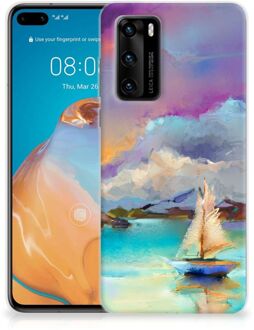 B2Ctelecom GSM Hoesje Huawei P40 Back Case TPU Siliconen Hoesje Boot