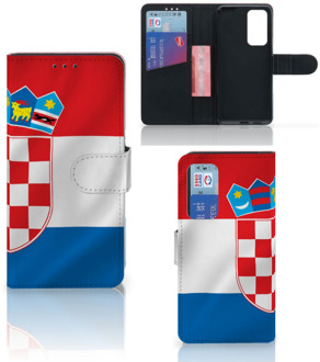 B2Ctelecom GSM Hoesje Huawei P40 Leuk Case Kroatië