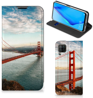 B2Ctelecom GSM Hoesje Huawei P40 Lite Smartphonehoesje met naam San Francisco