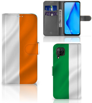 B2Ctelecom GSM Hoesje Huawei P40 Lite Telefoonhoesje met Pasjeshouder Ierland