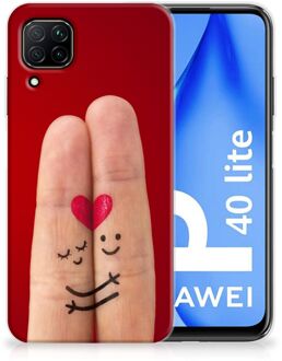 B2Ctelecom GSM Hoesje Huawei P40 Lite TPU Bumper Super als Valentijnscadeau Liefde