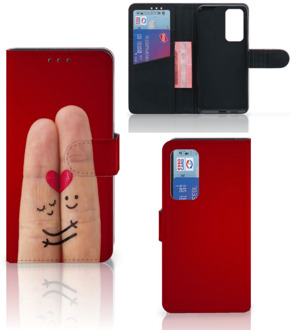 B2Ctelecom GSM Hoesje Huawei P40 Wallet Case Cadeau voor Vrouw Liefde