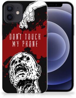 B2Ctelecom GSM Hoesje iPhone 12 | 12 Pro (6.1") Back Case TPU Siliconen Hoesje Zombie Blood