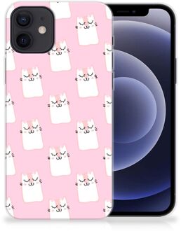 B2Ctelecom GSM Hoesje iPhone 12 | 12 Pro (6.1") Beschermhoesje Sleeping Cats