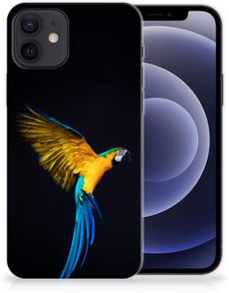 B2Ctelecom GSM Hoesje iPhone 12 | 12 Pro (6.1") Bumper Hoesje Papegaai