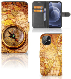 B2Ctelecom GSM Hoesje iPhone 12 | 12 Pro (6.1") Magnet Case Kompas