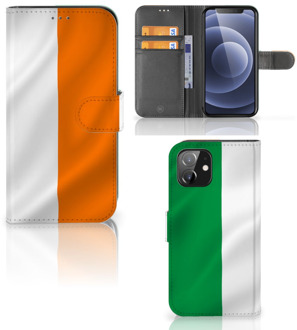 B2Ctelecom GSM Hoesje iPhone 12 | 12 Pro (6.1") Telefoonhoesje met Pasjeshouder Ierland