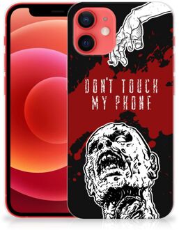 B2Ctelecom GSM Hoesje iPhone 12 Mini Back Case TPU Siliconen Hoesje Zombie Blood